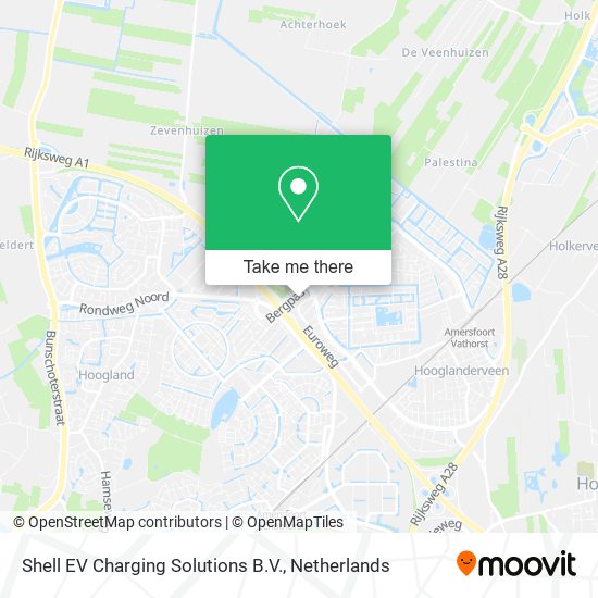 Shell EV Charging Solutions B.V. map