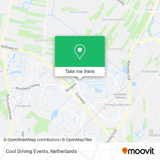 Cool Driving Events map