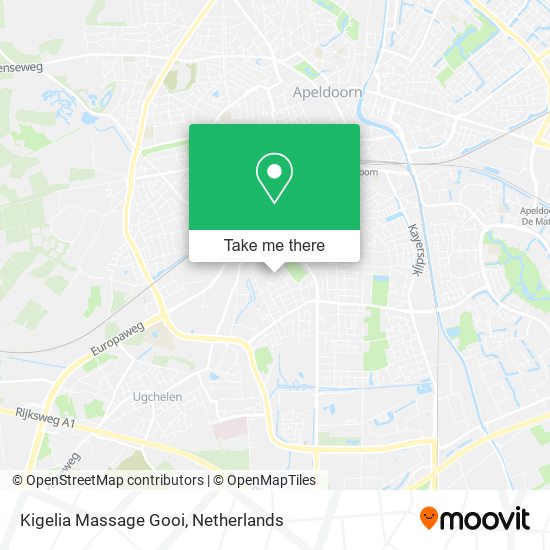 Kigelia Massage Gooi Karte