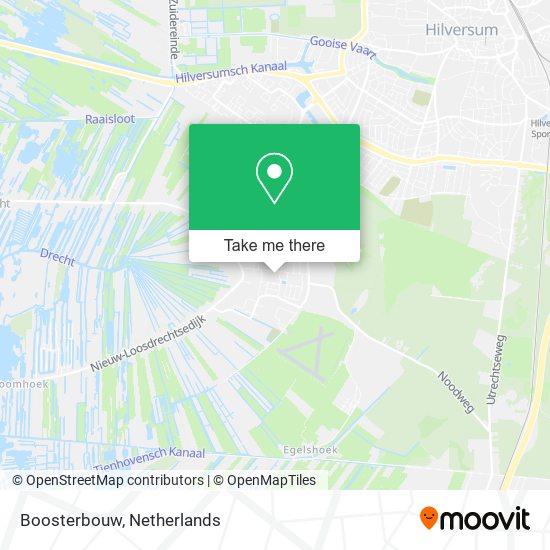 Boosterbouw map