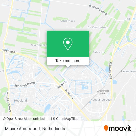 Micare Amersfoort map