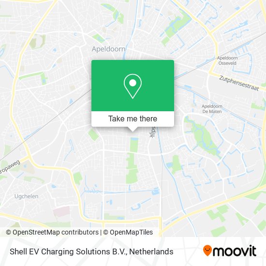 Shell EV Charging Solutions B.V. map