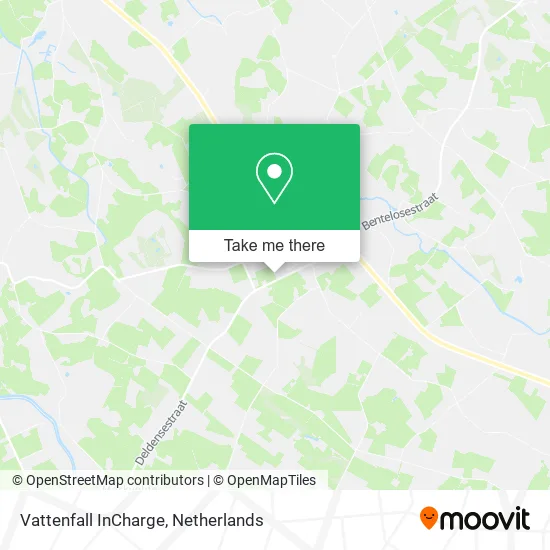 Vattenfall InCharge map