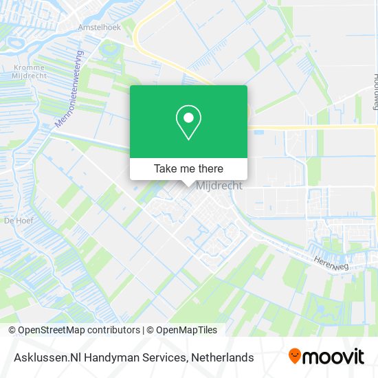Asklussen.Nl Handyman Services map