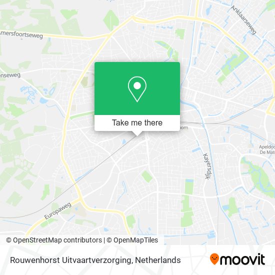 Rouwenhorst Uitvaartverzorging Karte