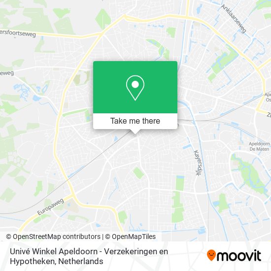 Univé Winkel Apeldoorn - Verzekeringen en Hypotheken map