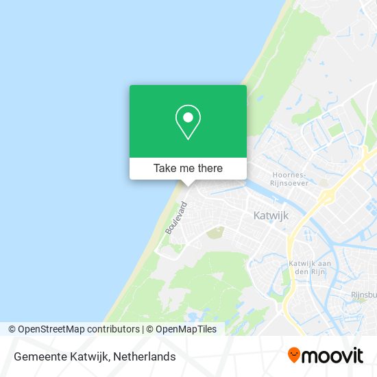 Gemeente Katwijk map