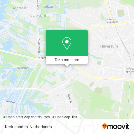 Kerkelanden map