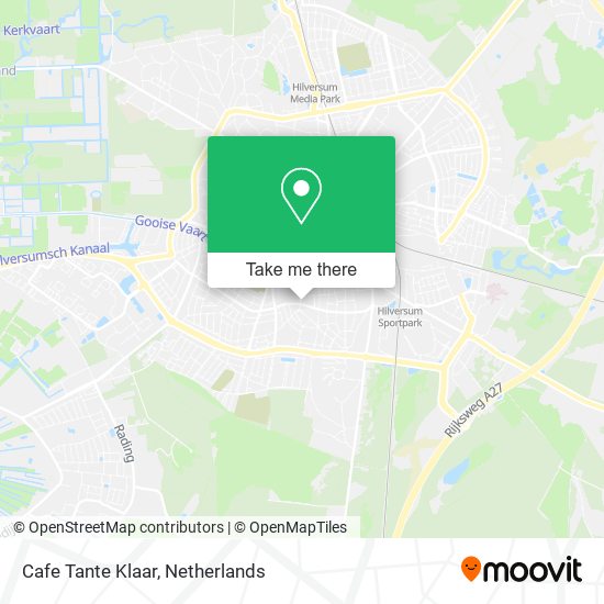Cafe Tante Klaar map