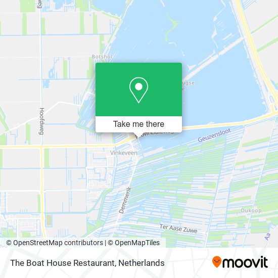 The Boat House Restaurant map