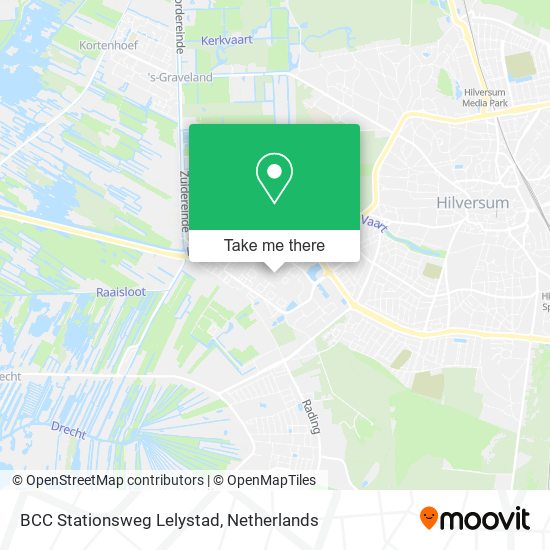 BCC Stationsweg Lelystad map