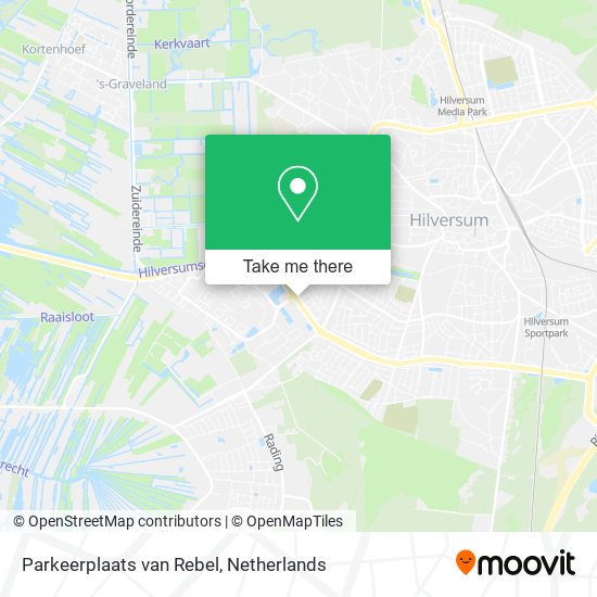 Parkeerplaats van Rebel map