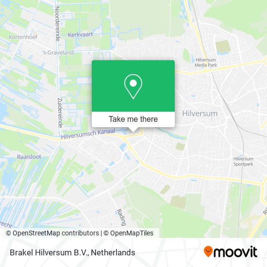 Brakel Hilversum B.V. map