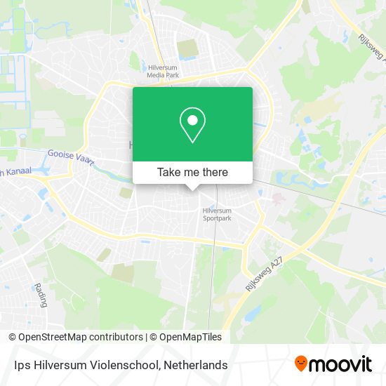 Ips Hilversum Violenschool map