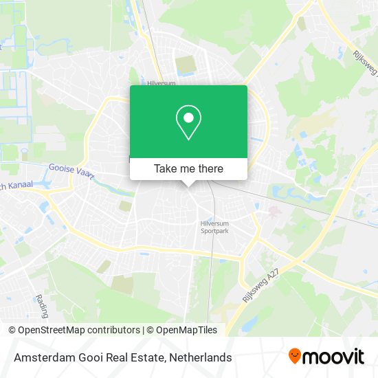 Amsterdam Gooi Real Estate Karte