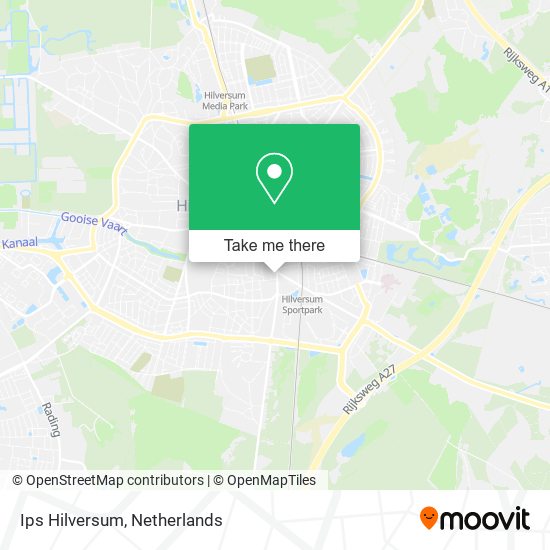 Ips Hilversum map