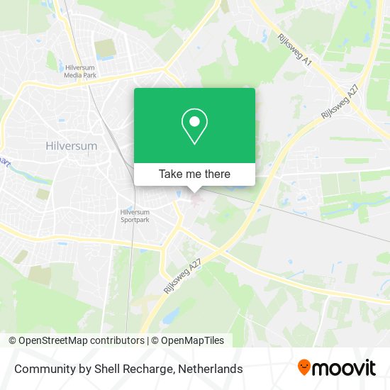 Community by Shell Recharge map