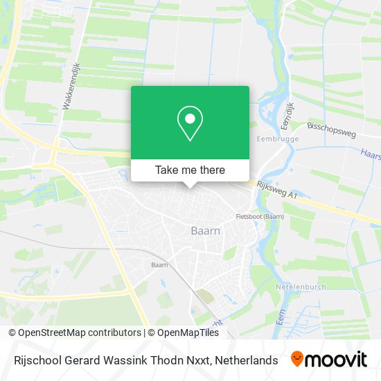 Rijschool Gerard Wassink Thodn Nxxt map