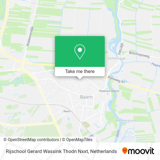 Rijschool Gerard Wassink Thodn Nxxt map
