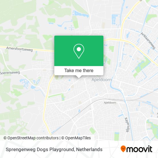 Sprengenweg Dogs Playground map