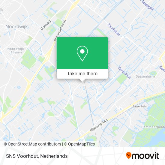 SNS Voorhout Karte