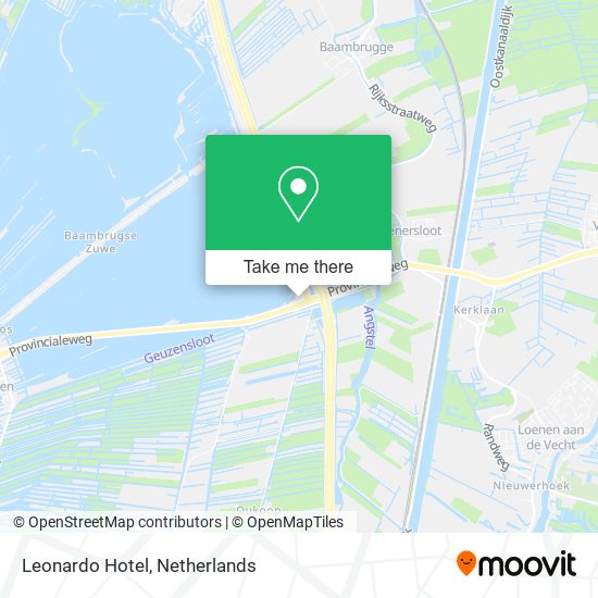 Leonardo Hotel map