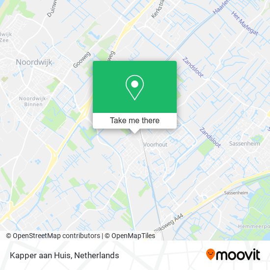 Kapper aan Huis map