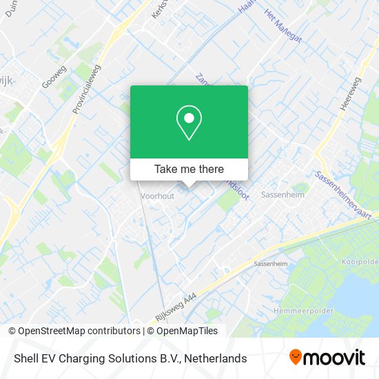 Shell EV Charging Solutions B.V. map