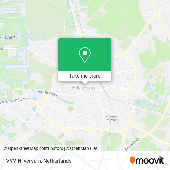 VVV Hilversum map