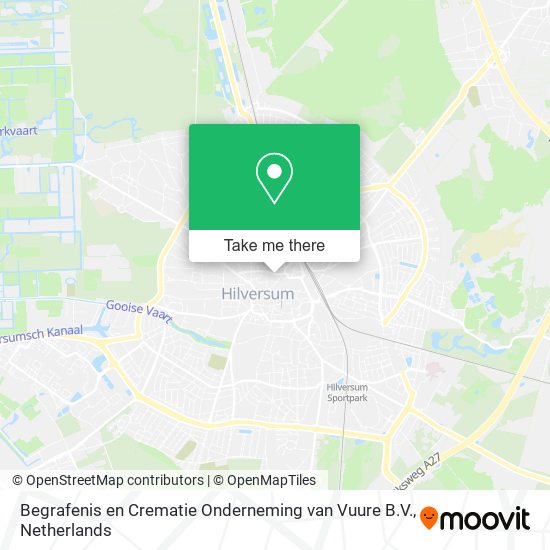 Begrafenis en Crematie Onderneming van Vuure B.V. map