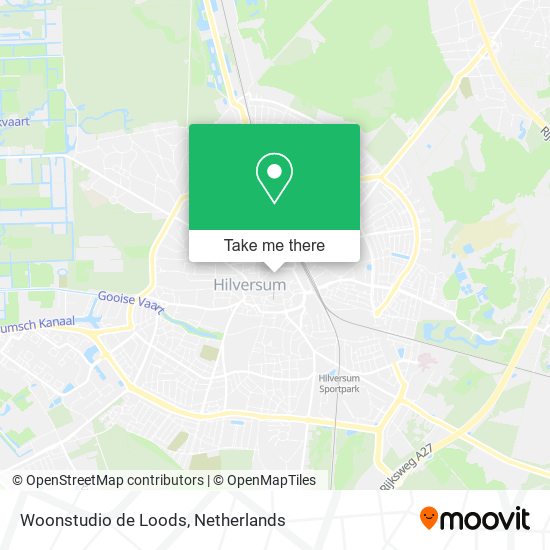 Woonstudio de Loods map