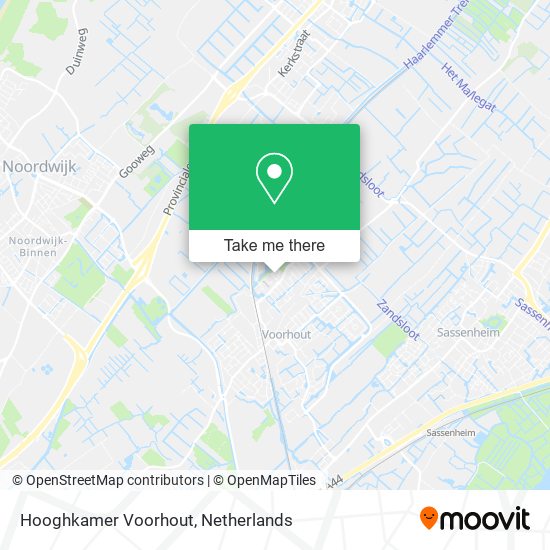 Hooghkamer Voorhout map