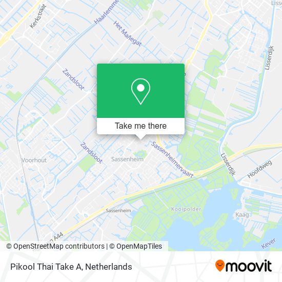 Pikool Thai Take A map