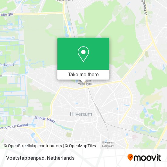 Voetstappenpad Karte