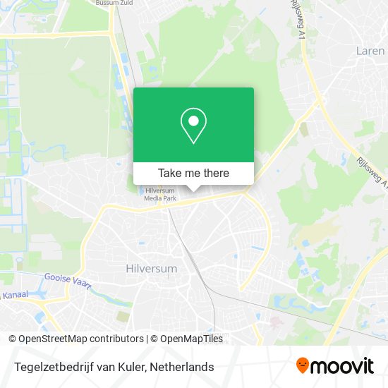 Tegelzetbedrijf van Kuler map