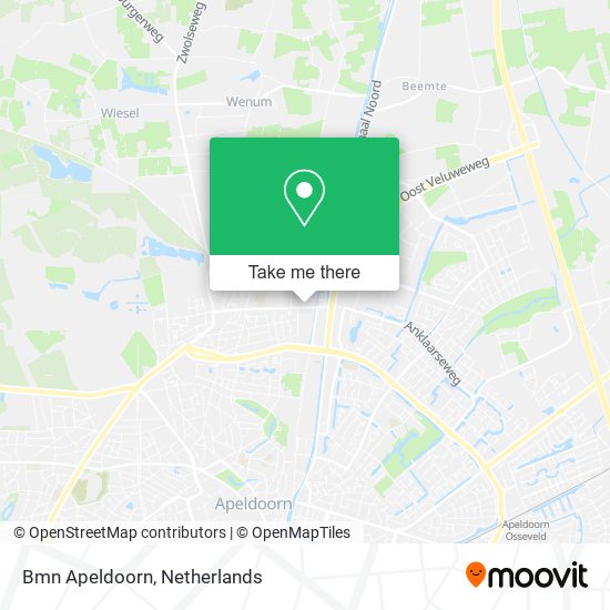 Bmn Apeldoorn map