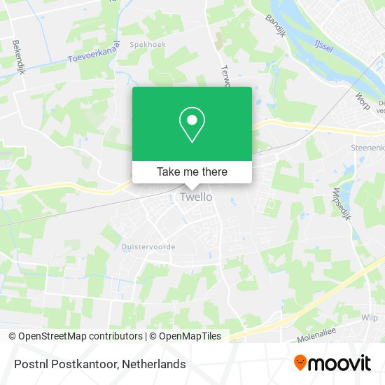 Postnl Postkantoor map