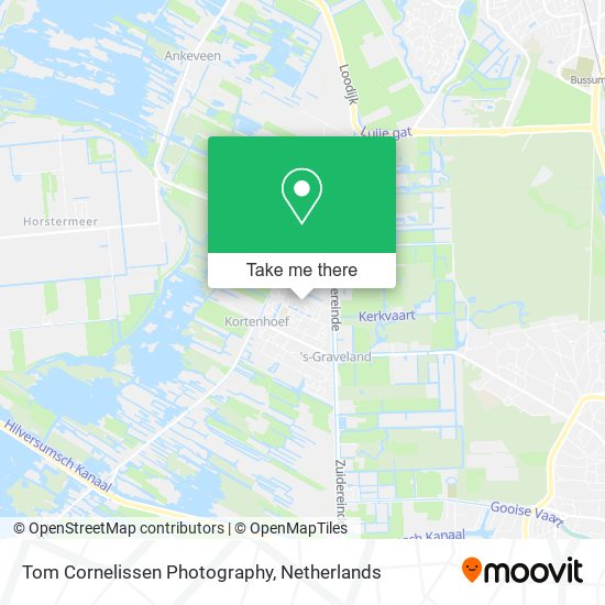 Tom Cornelissen Photography map