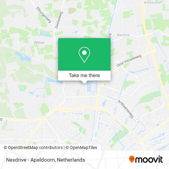 Nexdrive - Apeldoorn Karte