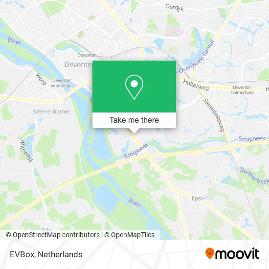EVBox map