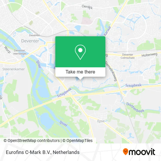 Eurofins C-Mark B.V. map