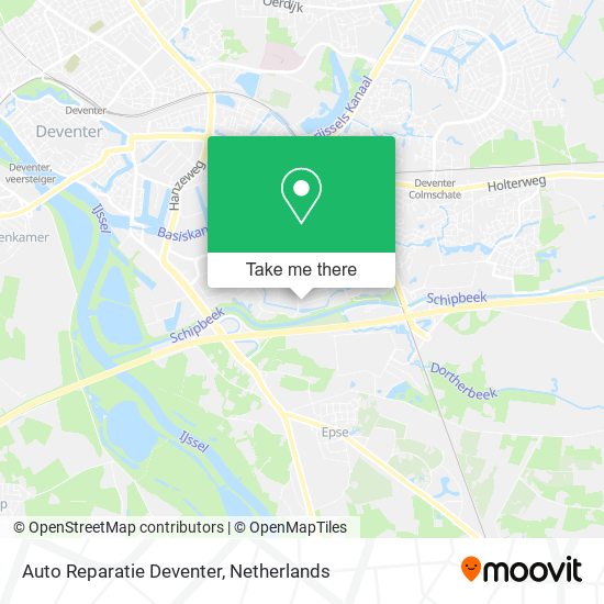 Auto Reparatie Deventer Karte