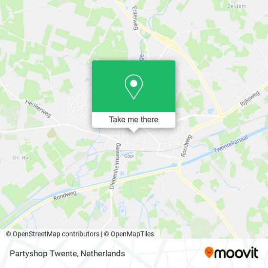 Partyshop Twente Karte