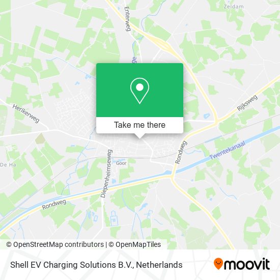 Shell EV Charging Solutions B.V. map