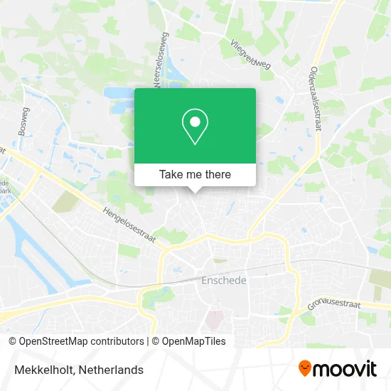 Mekkelholt map