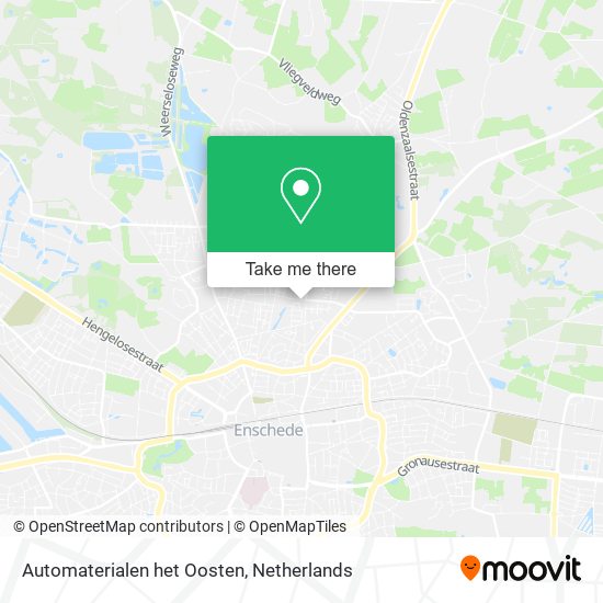 Automaterialen het Oosten map