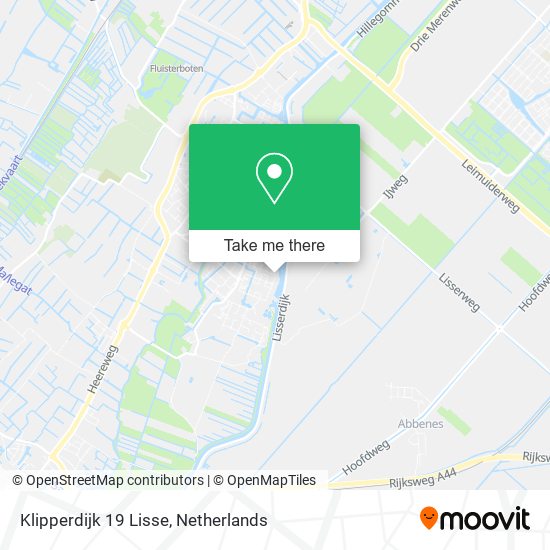 Klipperdijk 19 Lisse map