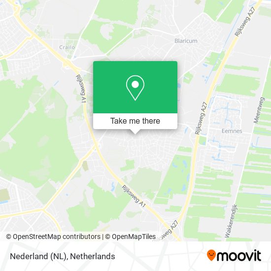 Nederland (NL) map