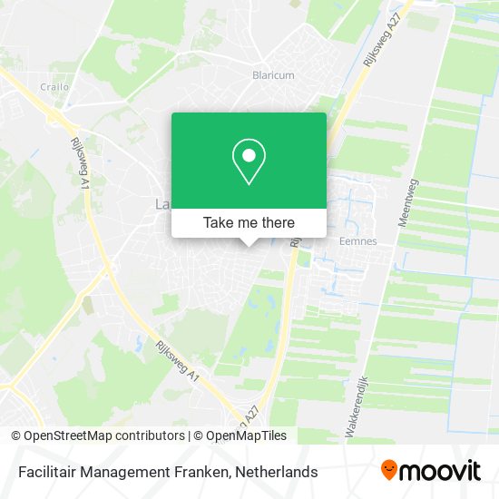 Facilitair Management Franken Karte