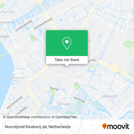 Noordpoel Kwekerij de map